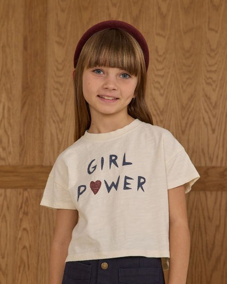 Boxy Tee || Girl Power by Rylee + Cru