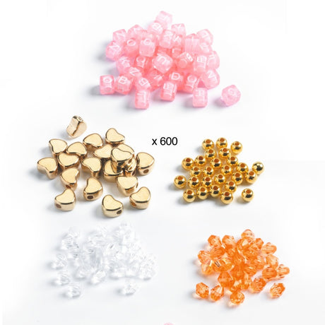 Alphabet Beads - Gold by Djeco