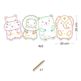 Wild Animals Coloring Kit by Djeco