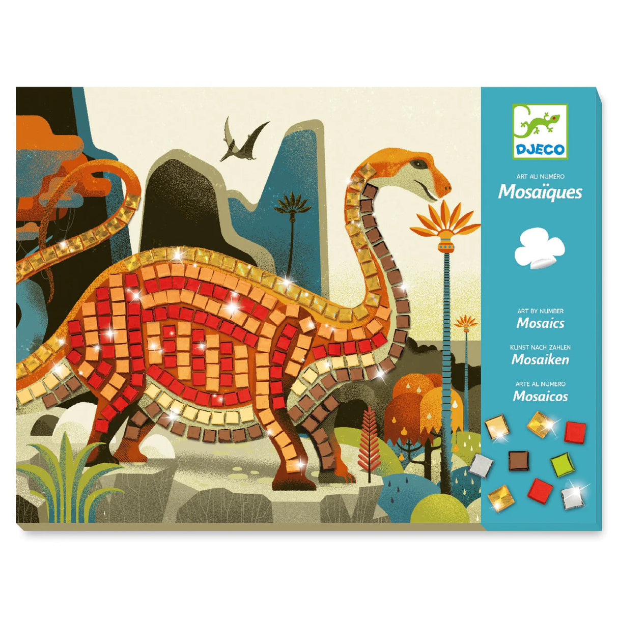 Mosaics - Dinosaurs by Djeco