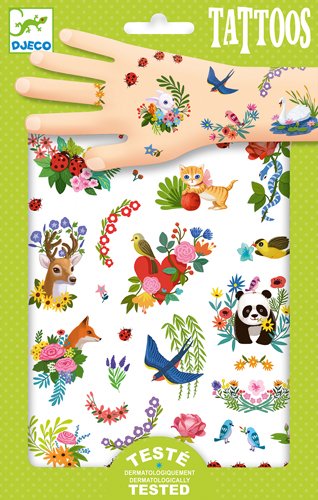 Tattoos Happy Spring by Djeco