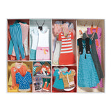 Le Grand Dressing Room Paper Dolls Activity Kit by Djeco