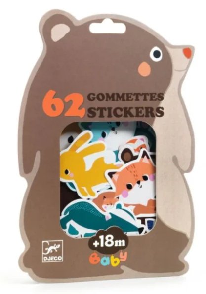 PG Baby Stickers Forest Animals by Djeco