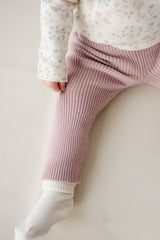 Frankie Knitted Legging - Powder Pink by Jamie Kay