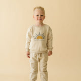 Organic Fleece Sweatshirt - My Little Sunshine by Makemake