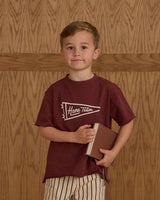 Raw Edge Tee || Home Team by Rylee + Cru