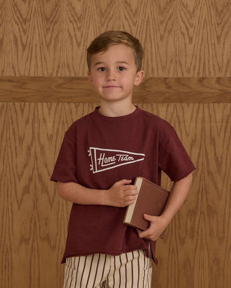 Raw Edge Tee || Home Team by Rylee + Cru