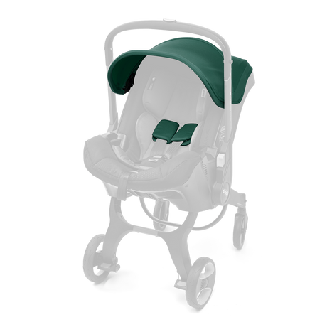 Canopy & Shoulder Pads- Racing Green by Doona