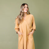 Women's Everyday Robe in Dune by Copper Pearl