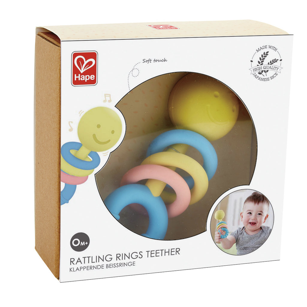 Rattling Rings Teether by Hape