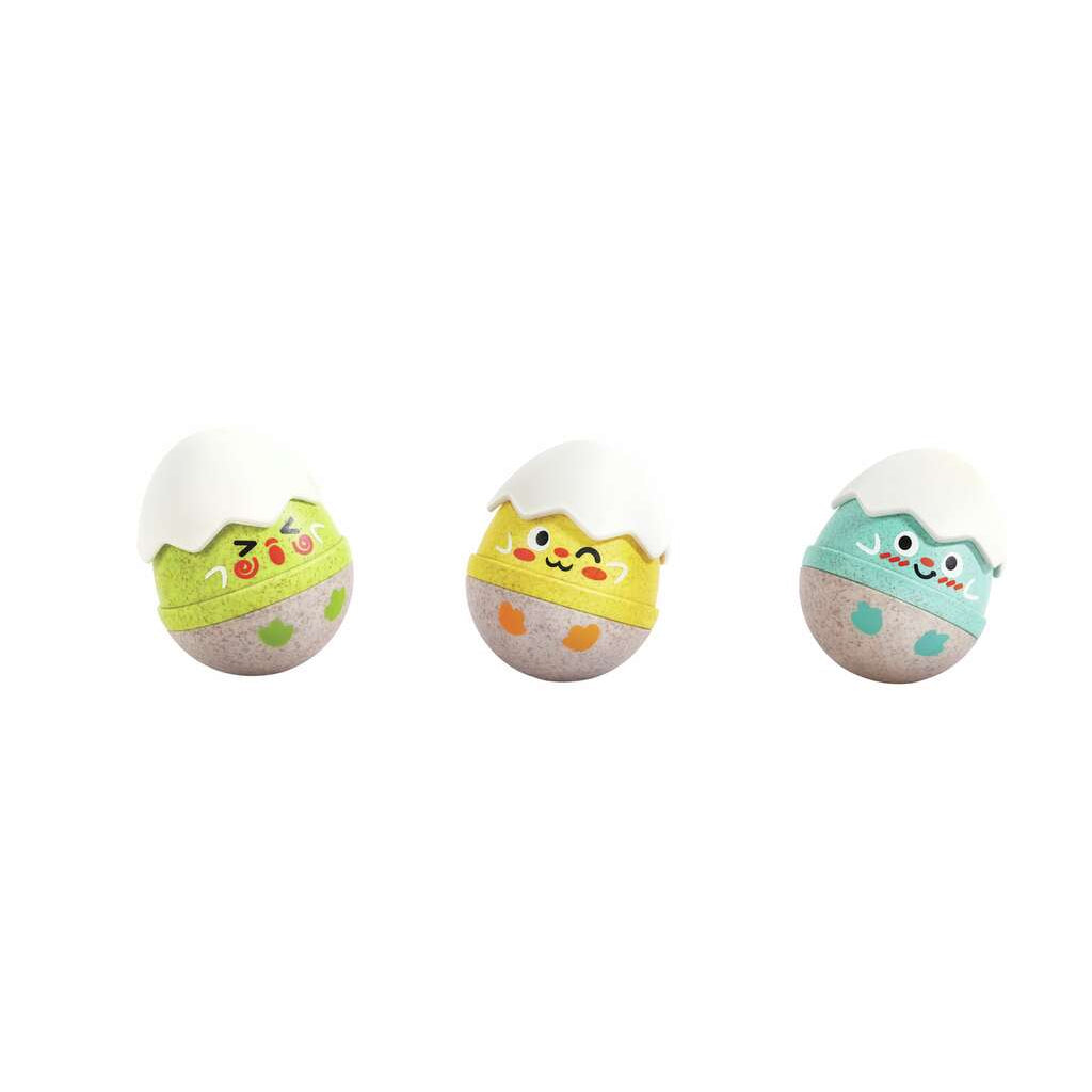 Happy Hatchlings Wobble Rattles by Hape