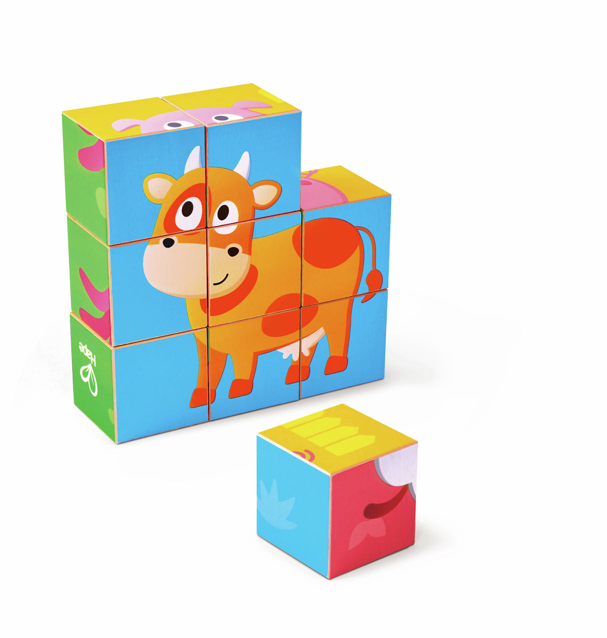 Farm Animal Block Puzzle by Hape