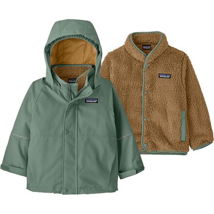 Baby All Seasons 3-in-1 Jacket- Ellwood Green by Patagonia