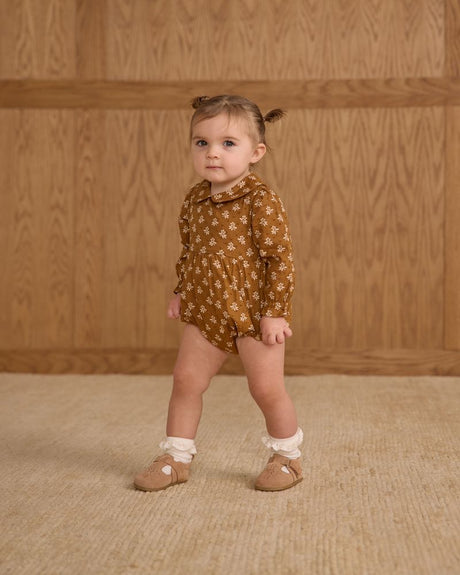 Cora Romper || Golden Fleur by Rylee + Cru