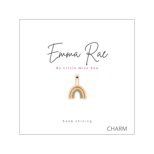 Individual Clip-On Charm- Rainbow by Little Miss Zoe