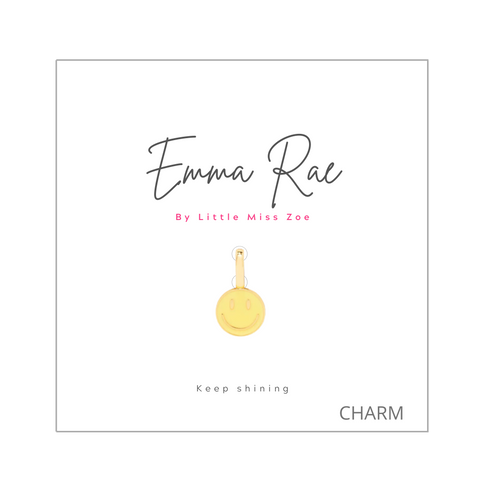 Individual Clip-On Charm- Smiley by Little Miss Zoe