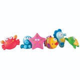 Lagoon Party Squirtie Baby Bath Toys by Elegant Baby
