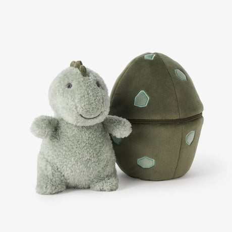 Plush Baby Dino + Egg Activity Toy by Elegant Baby