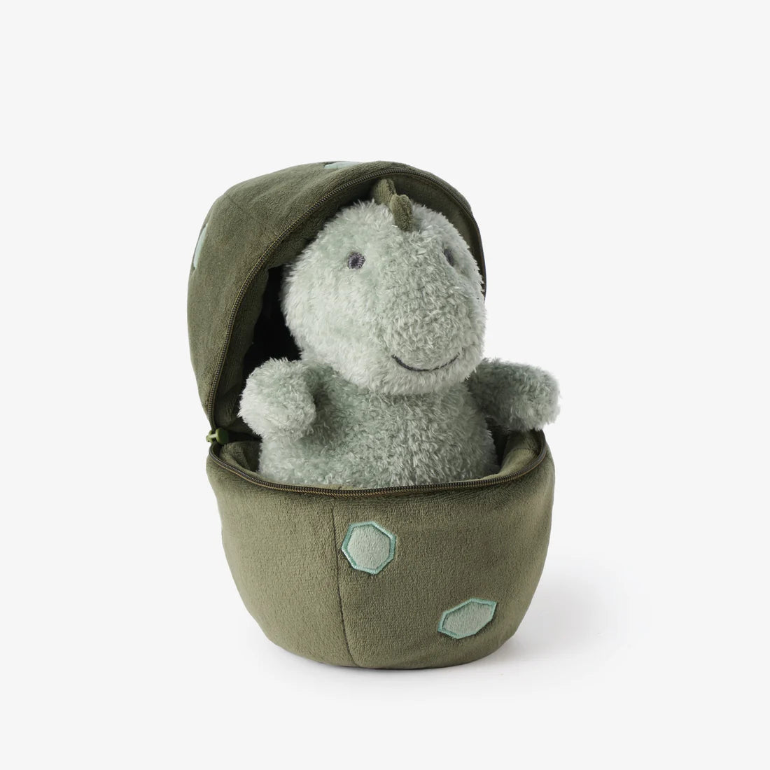 Plush Baby Dino + Egg Activity Toy by Elegant Baby