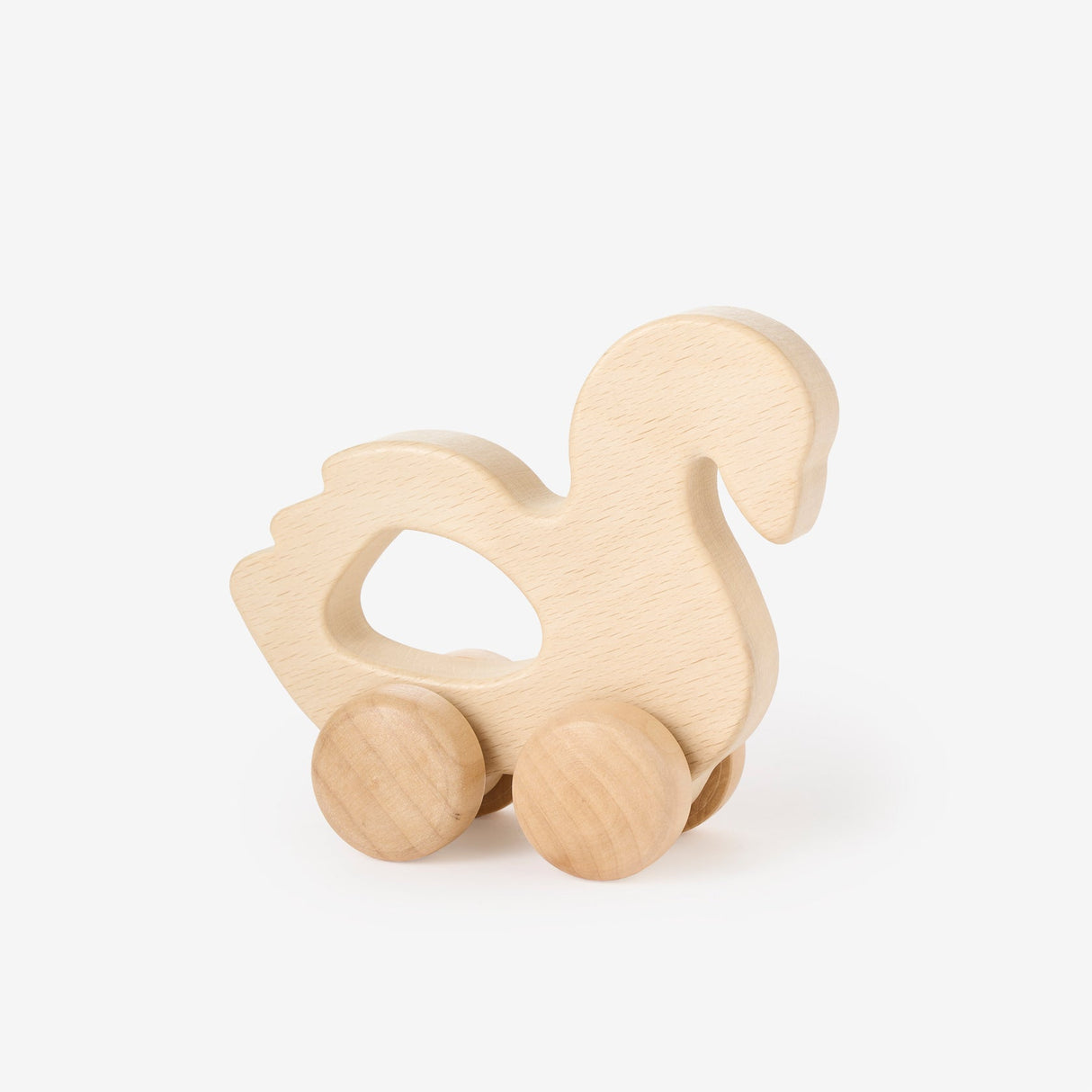 Wooden Push Toy Swan by Elegant Baby