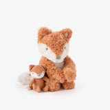 Mama + Baby Fox Plush Toy Set by Elegant Baby