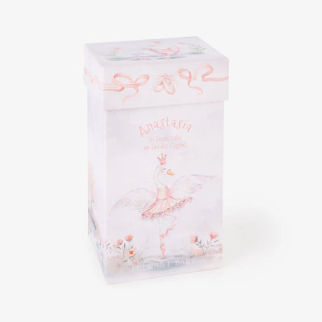 Anastasia the Ballerina Swan Plush Toy w/ Gift Box by Elegant Baby