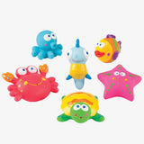 Lagoon Party Squirtie Baby Bath Toys by Elegant Baby