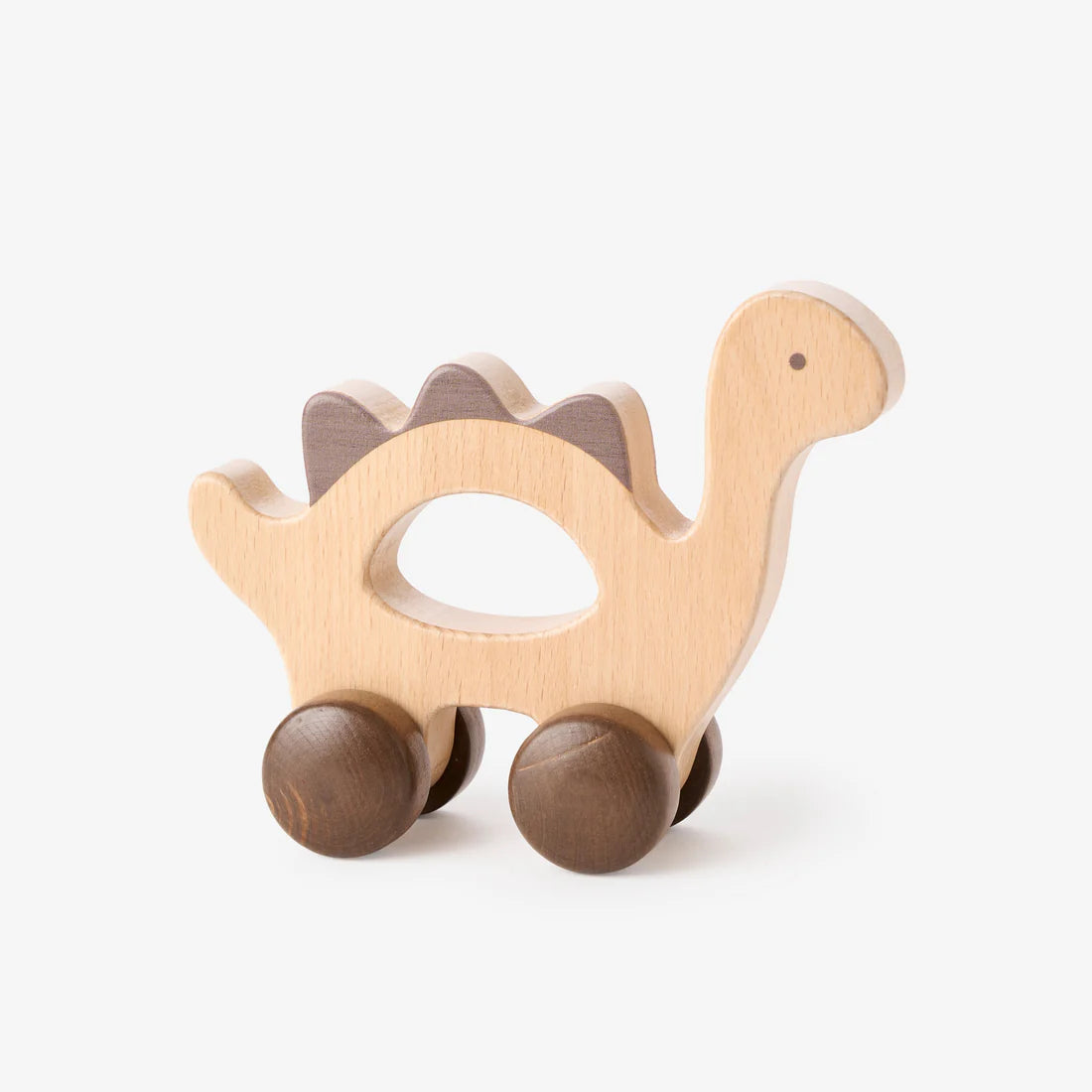 Wooden Push Toy Dinosaur by Elegant Baby