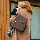 Espresso Mini Classic Diaper Bag II by Freshly Picked