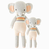 evan the elephant regular 20" by cuddle + kind