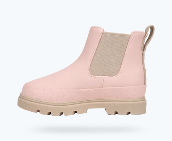 Native Kensington Chelsea Boot- Chameleon Pink/Flax Tan