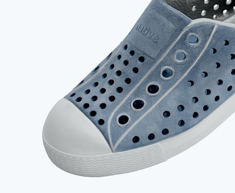 Jefferson Stonewash Shoe-  Dawn Blue/ Oasis Brushed by Native