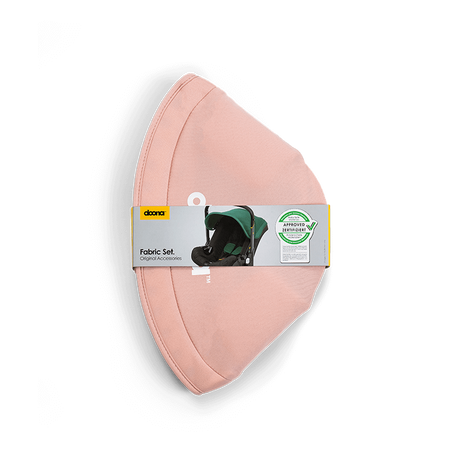 Canopy & Shoulder Pads - Blush Pink by Doona