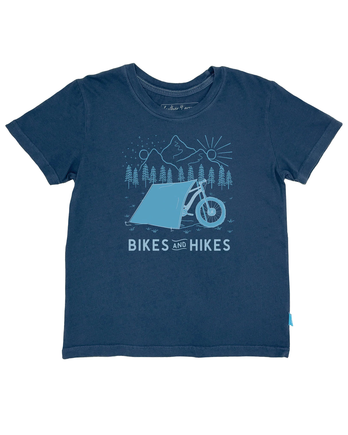 Bikes And Hikes Vintage Tee by Feather 4 Arrow