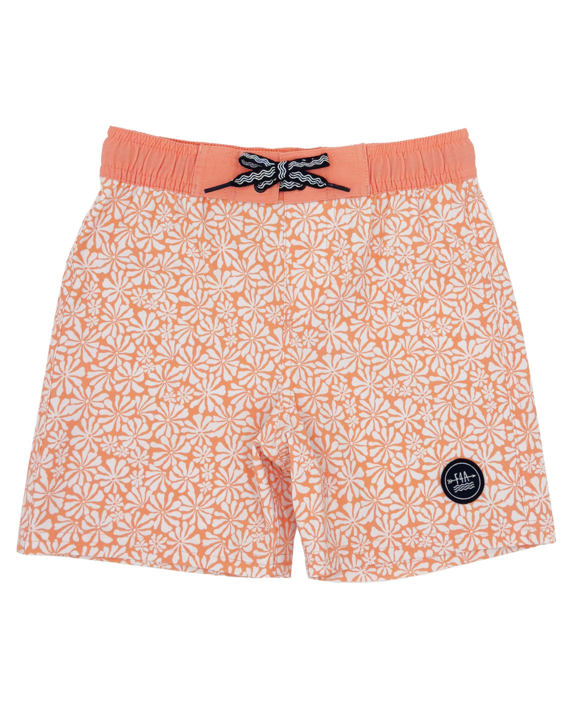 Shore Thing Boardshort in Papaya by Feather 4 Arrow