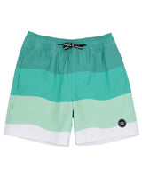 Wave Stripe Volley Trunk in Lagoon by Feather 4 Arrow