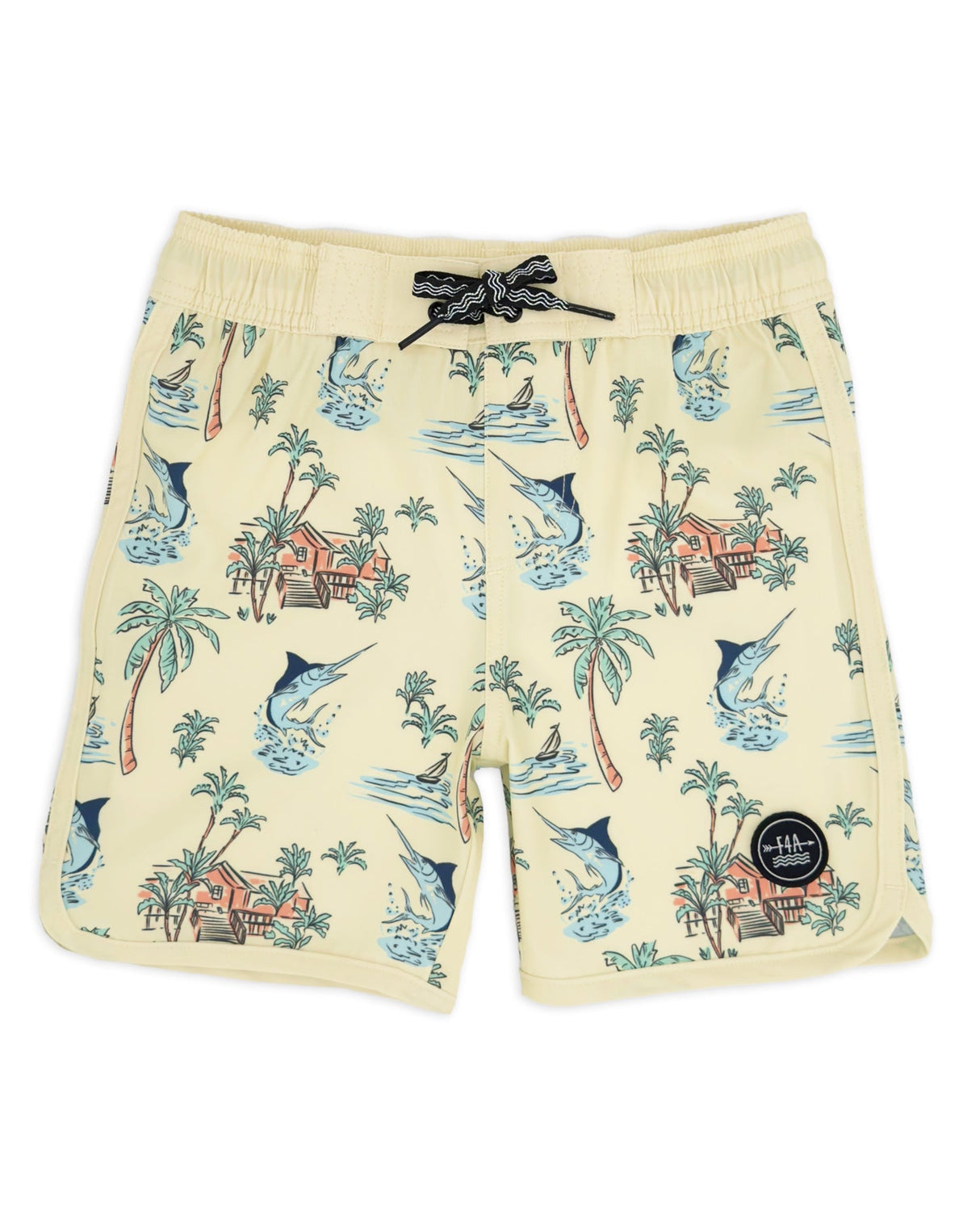 Scallop Boardshort - Pacific by Feather 4 Arrow