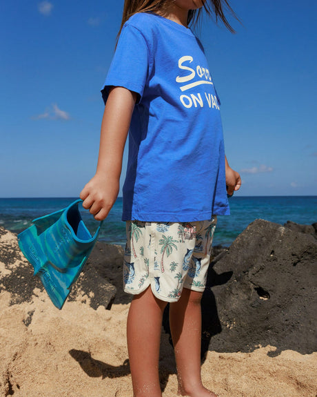 Scallop Boardshort - Pacific by Feather 4 Arrow