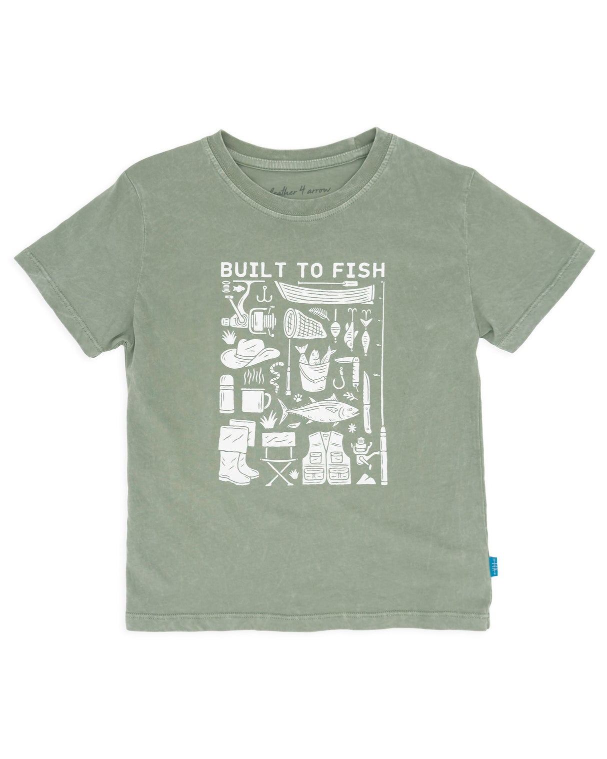 Vintage Tee- Fishing Adventure by Feather 4 Arrow