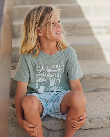 Vintage Tee- Fishing Adventure by Feather 4 Arrow