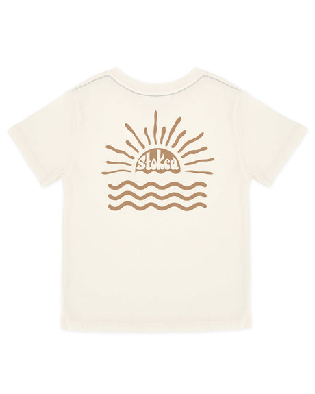 Stoked Vintage Tee- Dusty White by Feather 4 Arrow