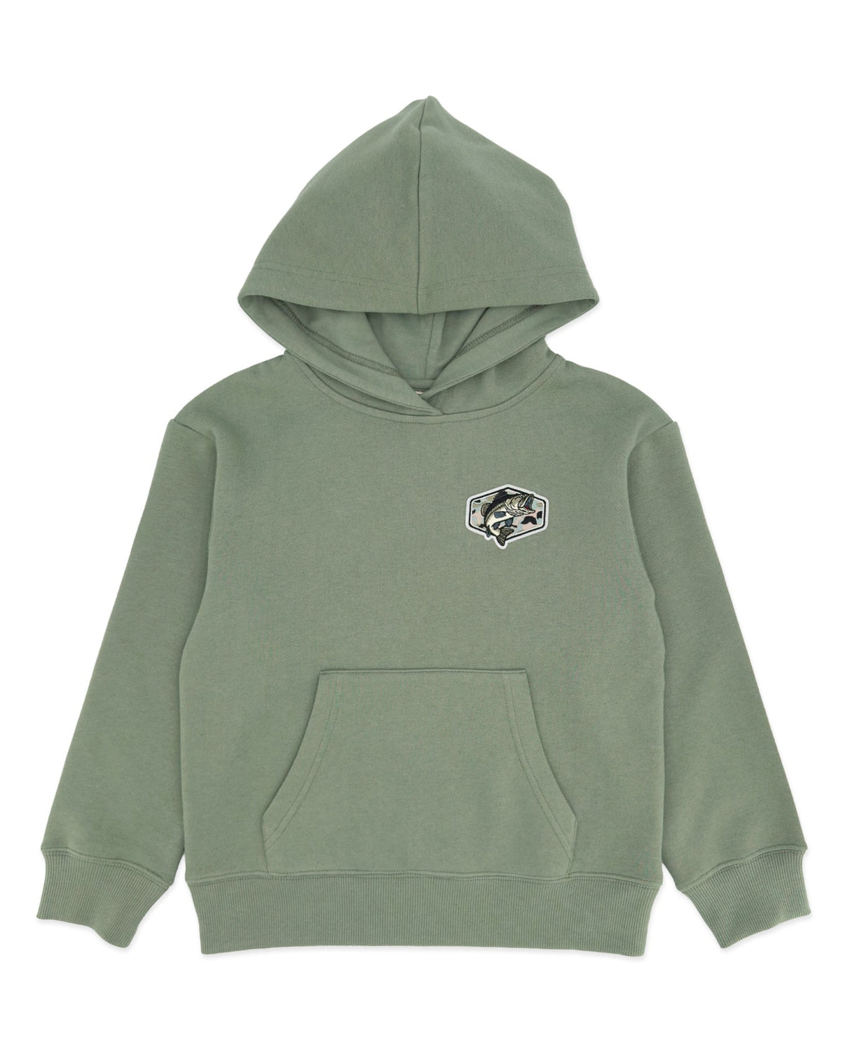 Hadley Fish Hoody - Sage Fleece by Feather 4 Arrow