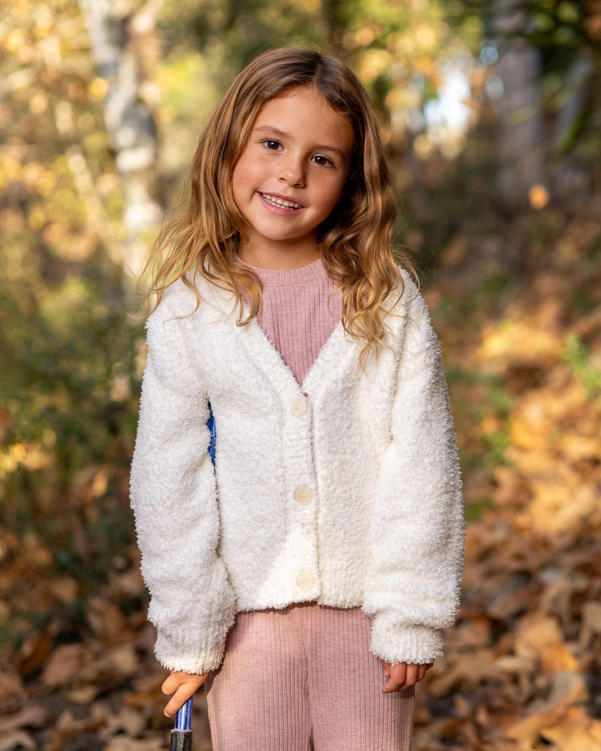 Willow Cardigan- Ivory Plush by Feather 4 Arrow