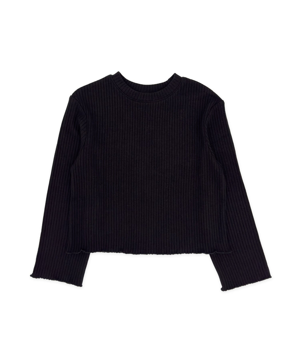 Ruby Top - Black Brushed Rib by Feather 4 Arrow