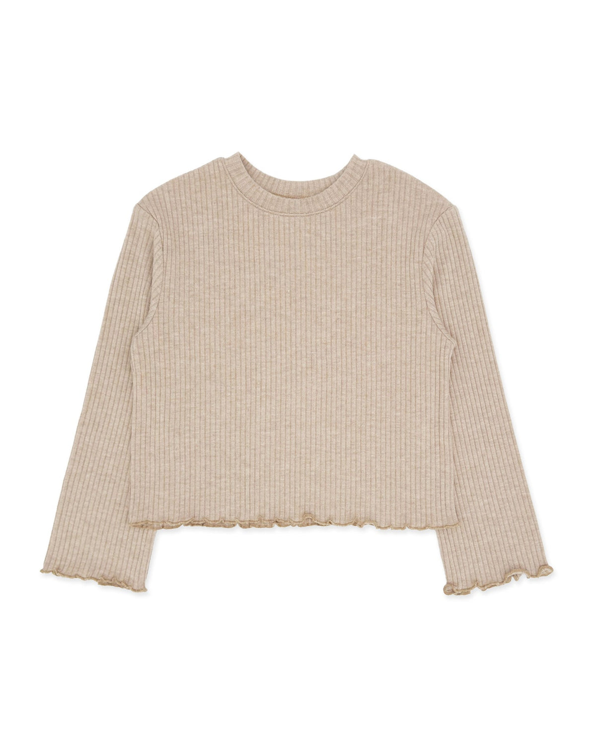 Ruby Top- Cocoa Brushed Rib by Feather 4 Arrow