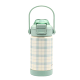 Sip + Chug 2 in 1 Thermo Water Bottle 12 oz. | Fern Plaid by Grech & Co.