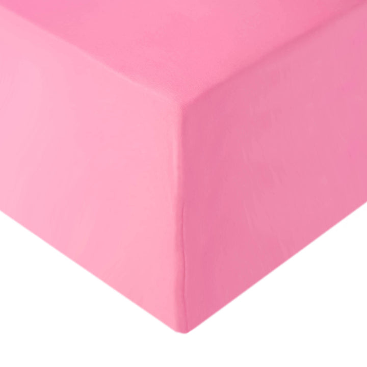 Crib Sheet in Flamingo by Copper Pearl