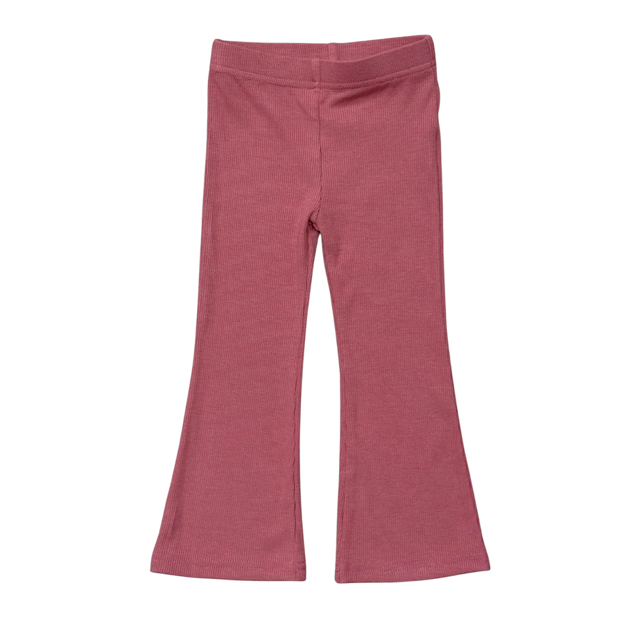 Flare Pants in Mesa Rose by Babysprouts