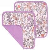 Three-Layer Security Blanket Set in Flora by Copper Pearl