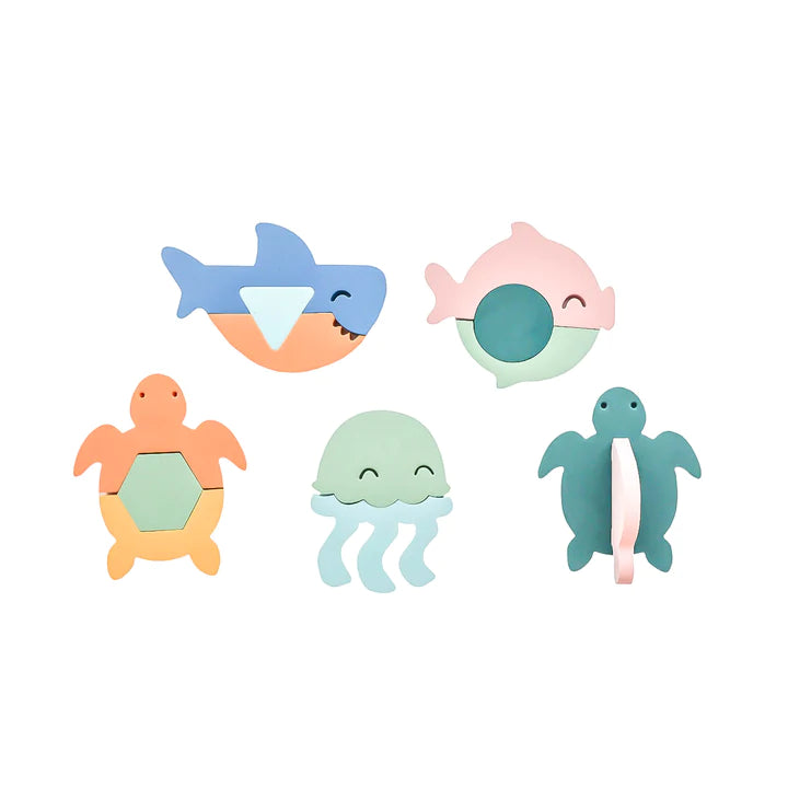 Foam Bath Playset - Oceana by Copper Pearl